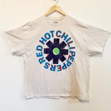 Red Hot Chili Peppers Tan Tee Shirt S/M