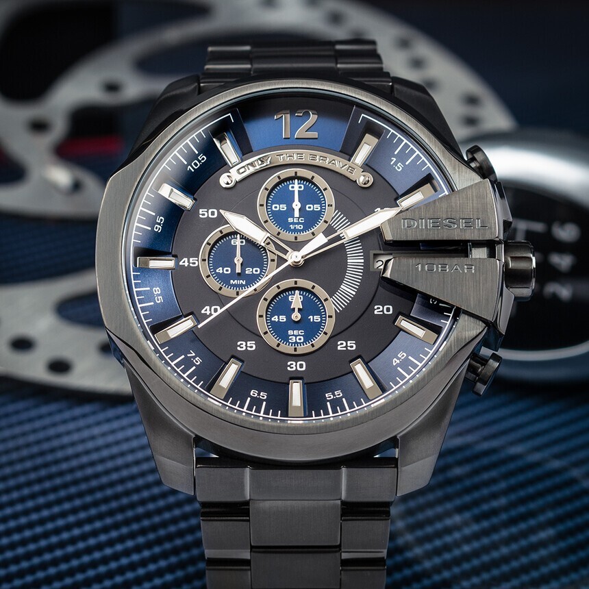 Montre Diesel DZ4329 chronographe homme grand cadran date acier