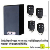 Satz SteuergeräT DäMpfer Absperrschieber Cler +Receiver+4 Remote+SchaltfläChen