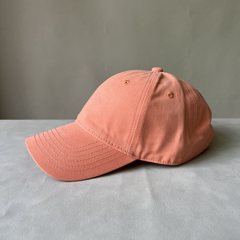 Soft top baseball cap Dad cap solid color thin cap for men and women
