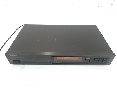 Vintage Onkyo T-4120 Quartz Synthesized AM/FM Stereo Tuner Japan