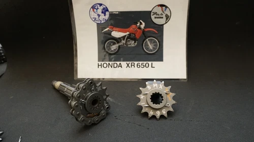 Honda XR650L  FRITZCO 14T SUPER MAX long LIFE FRONT SPROCKET 520 chain