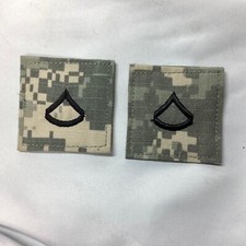 Army OCP Rank - Enlisted and Officer with Hook and Loop