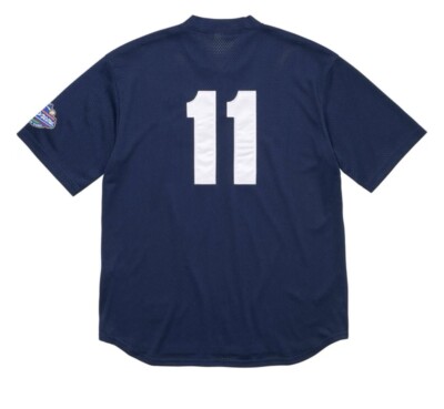 Supreme S Logo Baseball Henley Jersey **(ITEM IN HAND)** | eBay UK
