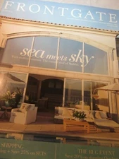 Frontgate Catalog June 2016 Sea Meets Sky with Endless Summer Coastal Cool Malib