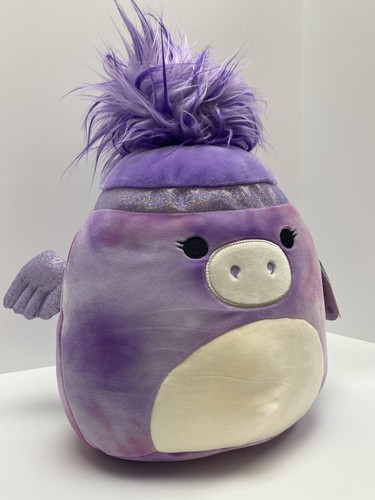 Peluche Squishmallow 12" Willow Pegasus SquishDoos púrpura suave nuevo con etiquetas - Imagen 2 de 9