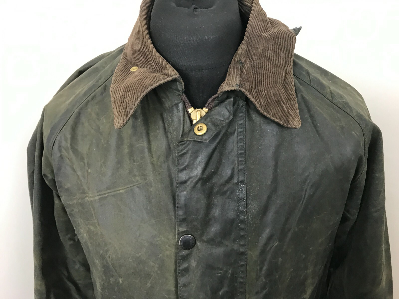 BARBOUR Wax Jacket Mens Hunting Coat Gamefair Size C38 / 97CM Short