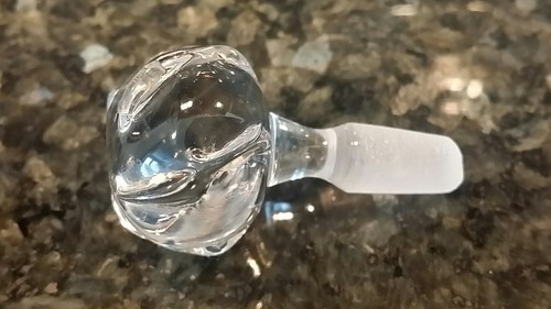 Unusual Hand Blown Antique Cruet Pinched Glass Applied Handle 19th century - Picture 8 of 11