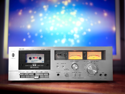 ポータブルプレーヤー Akai cassette deck gxc-706d Akai GXC-706D Vintage Cassette Deck Nice condition - Fully