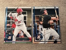 2022 Bowman Heritage Prospects CARDINALS |  PIRATES Jordan Walker | Henry Davis