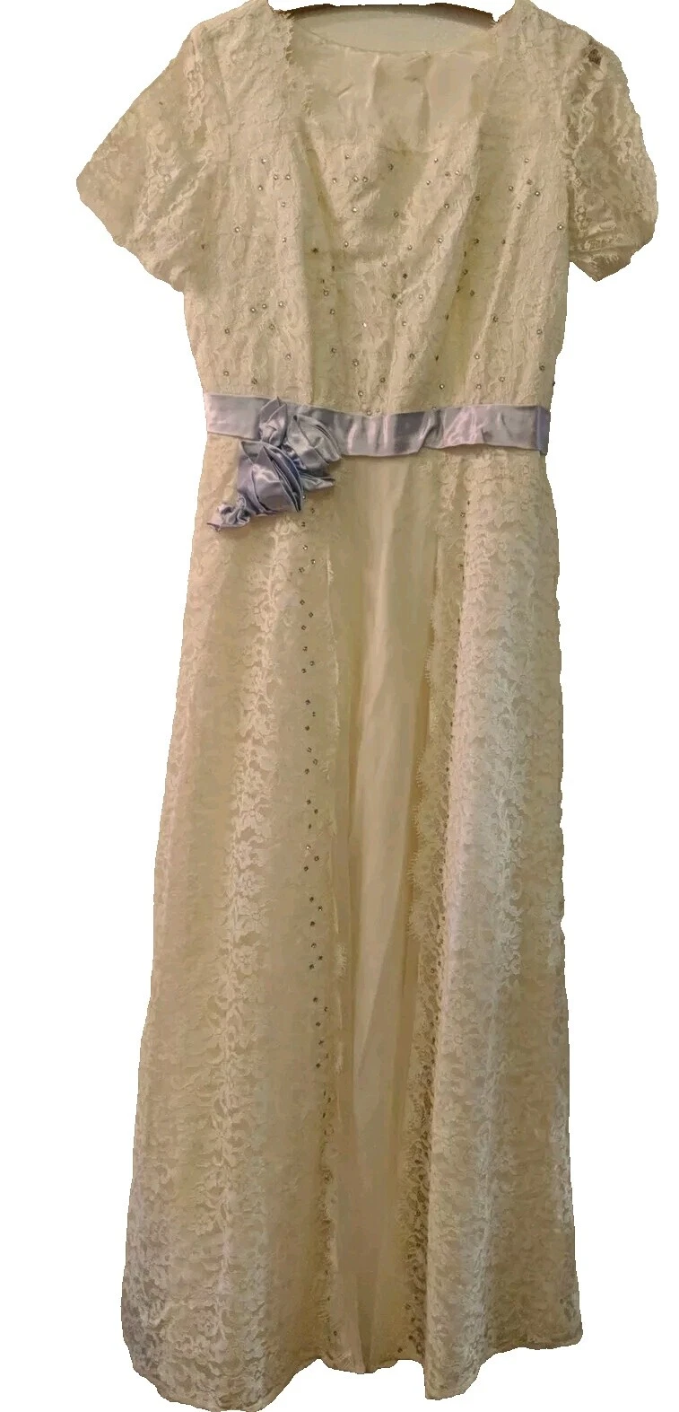 Vestidos Vintage de poliéster Handmade eveningwear para Mujeres