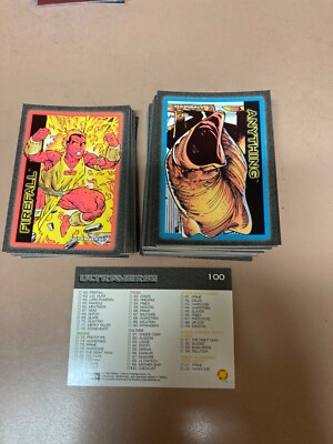 Complete 100 card 1993 Skybox ultraverse Malibu entertainment
