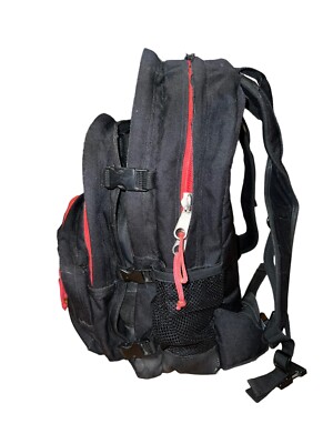 Vintage Pig Skateboard Wheels Backpack Pockets Straps Logo