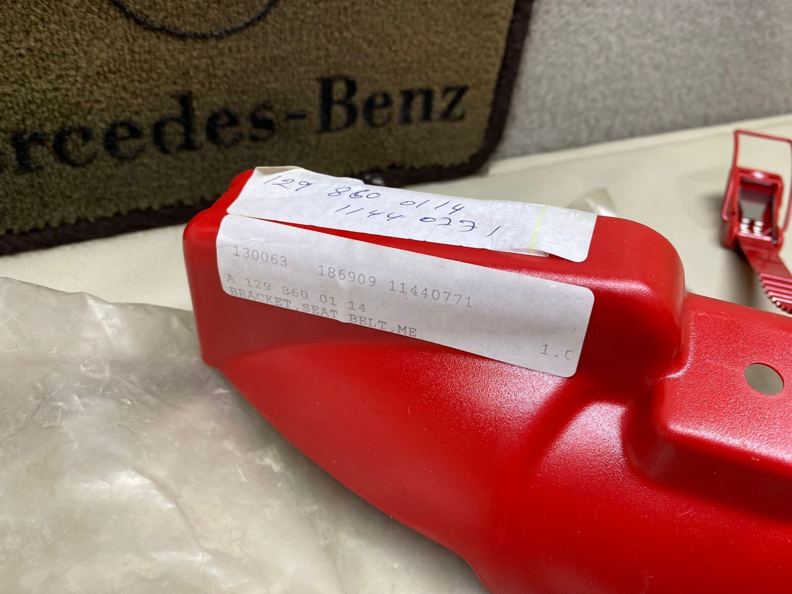 Original MERCEDES W129 Mount Holder for Fire Extinguisher  