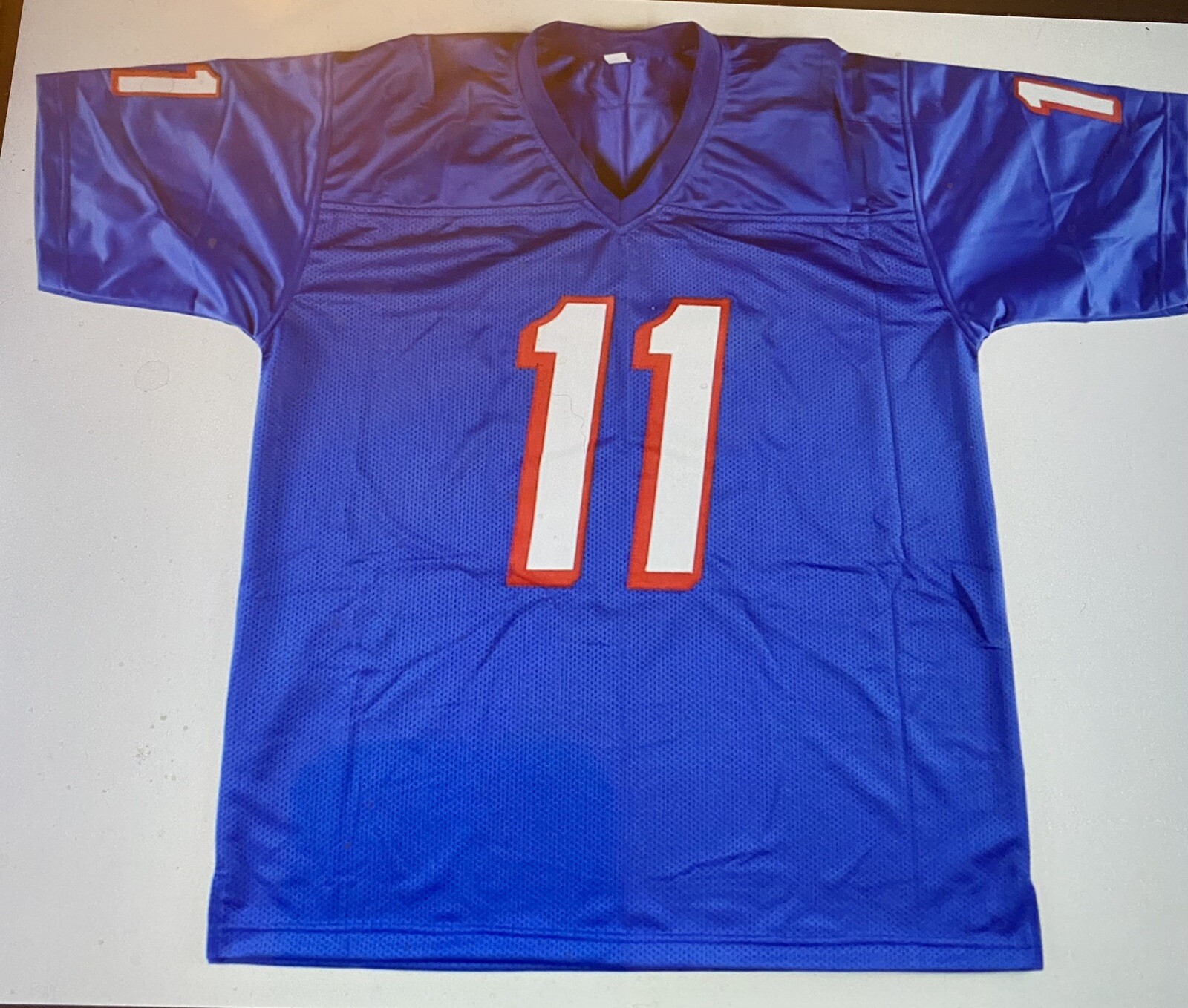 Drew Bledsoe Autographed Signed New England Patriots Custom Jersey (Beckett) 