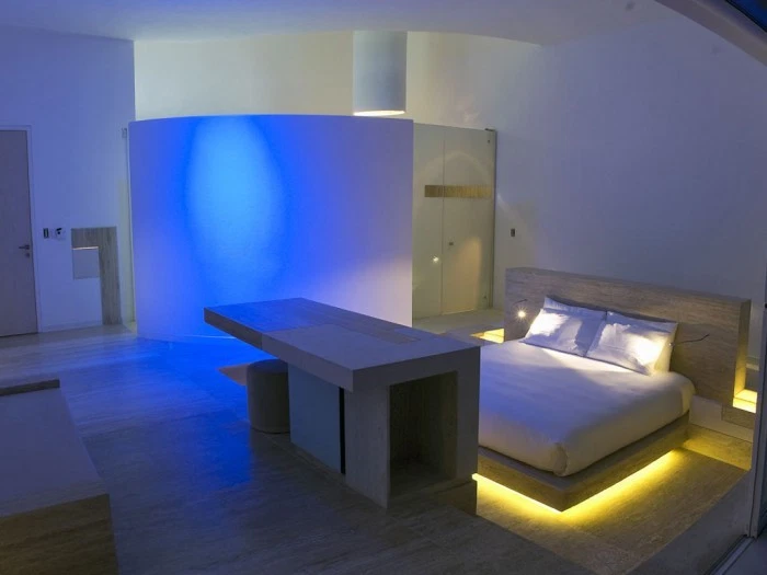 Black light sale up bedroom set