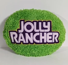 Jolly Rancher Plush Pillow Green Hard Candy Novelty Embroidered 