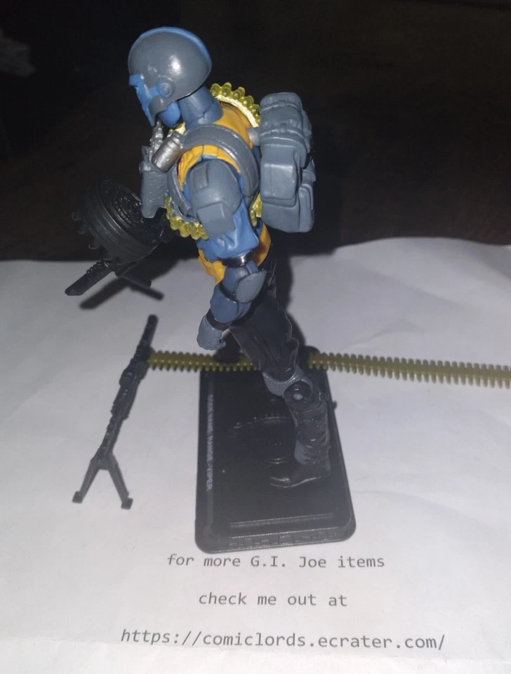 Range-Viper V4 100% Complete 25th Defense of Cobra Island GI JOE Range Viper - Image 2 of 4