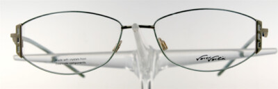 VOICI VOILA ALPINA Germany VV090 3590171 Brille Brillengestell Grün Gold NEU