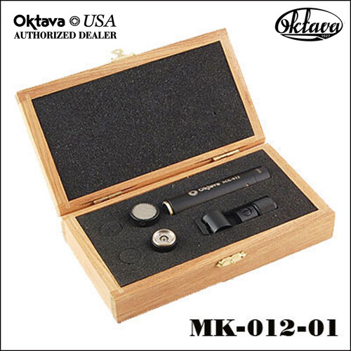 Oktava MK-012-01 HyperCardioid Capsule Mic Kit - Black - New