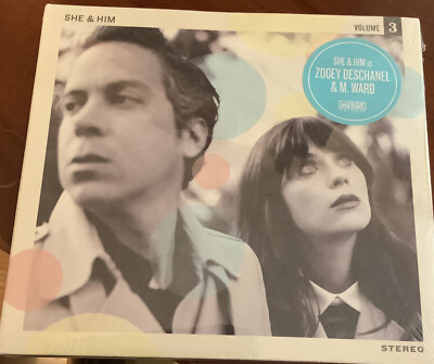She & Him : Volume 3 CD (2021) Value Guaranteed Zodey Deschanel &M.Ward Stereo