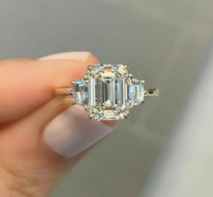 emerald diamond rings