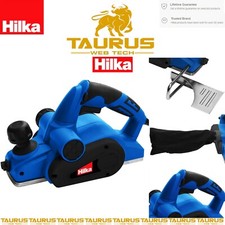 710w HILKA Planer Versatile Ergonomic Soft Grip Dust Extraction Copper Coiled UK