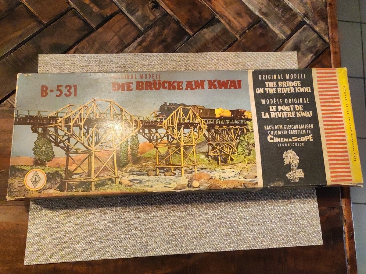 FALLER B-531 Original Modell Die Brücke am Kwai Plastik Bausatz