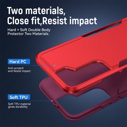 Shockproof Heavy Duty Phone Case For Samsung Galaxy S25 S24 S23 S22 S21 S20 S10 - Picture 58 of 65
