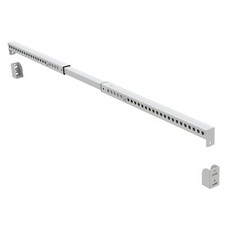 Adjustable Sliding Door Lock Security Bar 14.5" to 37" Child Safety Lock