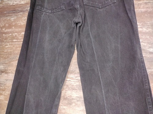 Vintage Harley Davidson Jeans Womens Sz 10 Long Black Motorcycle Riding Pants - Picture 12 of 14