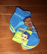 Bubble Guppies Toddler Boy 5 Pairs of Socks Fits Shoe Size 5-6.5 New
