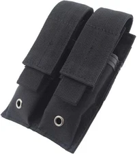 Tactical MOLLE 9mm Magazine Pouch Single/Double Stack Pistol Mag Bag Holder Case