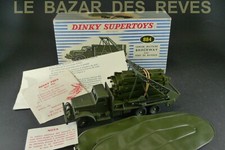 DINKY TOYS FRANCE. Camion transport de pont BROCKWAY.  Ref: 884. + Boite.