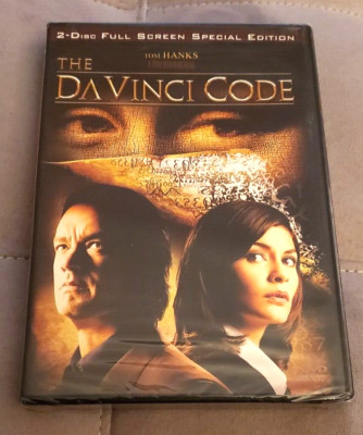 *New/Sealed* The DaVinci Code DVD 2006, 2-Disc Set Special Edition Full Screen