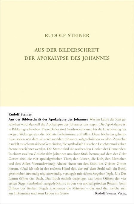 Thumbnail - Aus Der Bilderschrift Der Apokalypse Des Johannes Von Rudolf Steiner