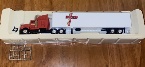 CON-COR #1082 Kenworth 10 Wheel Cab w/48' Box Trailor "Digby" H.O. 1/87 RARE - Picture 8 of 9