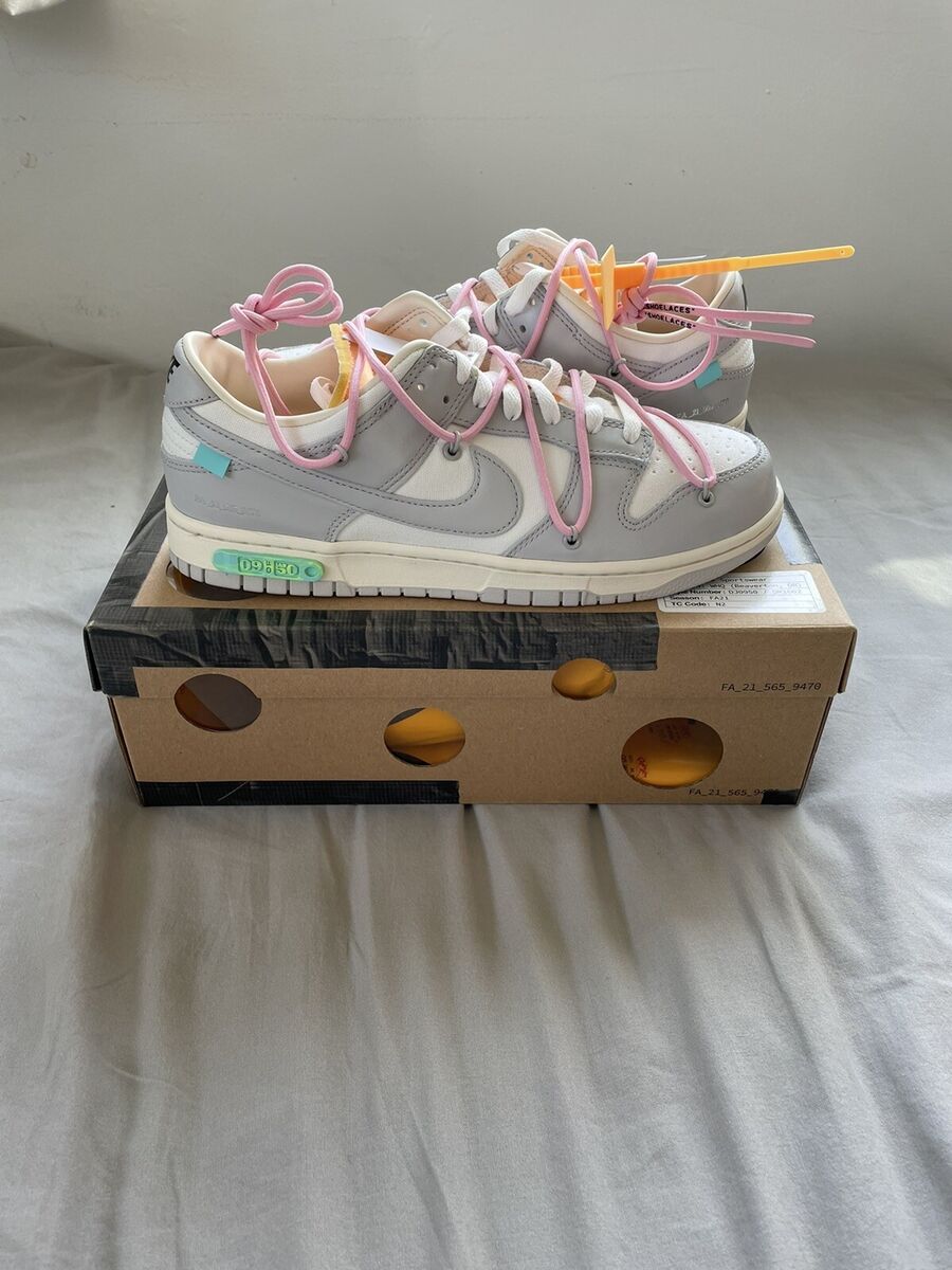 Size 10 - Nike Off-White x Dunk Low Lot 09 of 50 for sale Size 10 - Nike Off-White x Dunk Low Lot 09 of 50 for sale