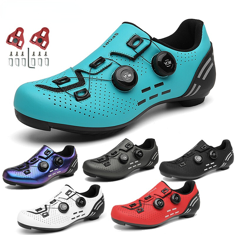 Zapatilla deportiva de ciclismo de carretera con tacos Spd para hombre Mtb zapatos de bicicleta bota de bicicleta