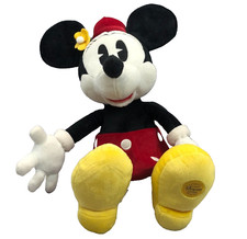 VTG NOS Disney Store Minnie Mouse Classic Red Dress BIG Plush Toy Doll 18" NWT