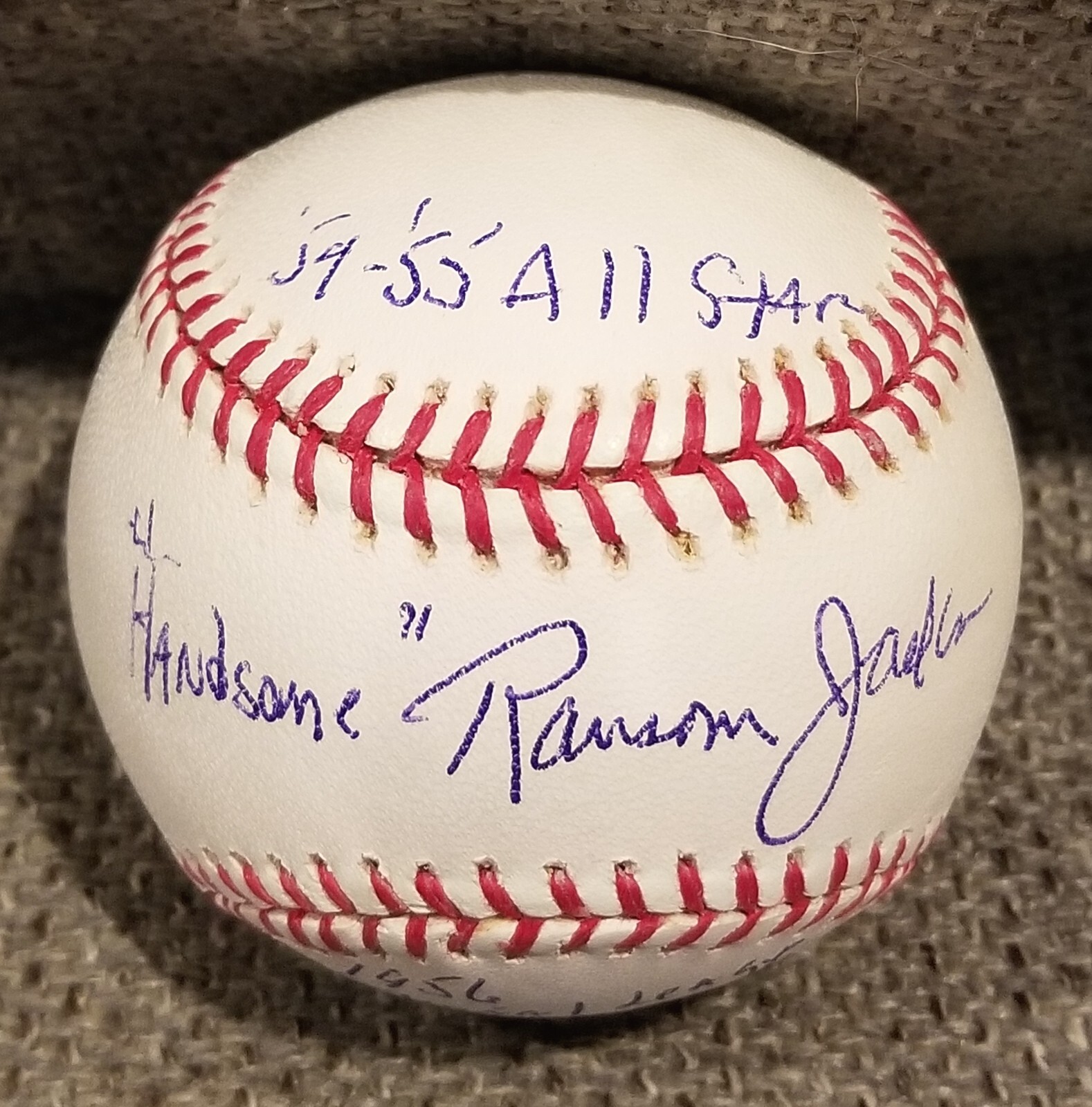 Ransom Randy Jackson Signed Autographed Major League Baseball Cubs ...