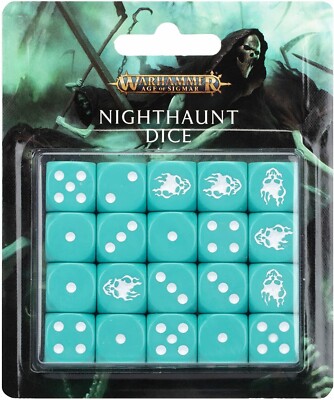 Games Workshop - Warhammer: Age of Sigmar - Nighthaunt Dice Set | eBay