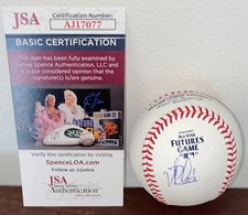 Pedro Leon Signed Autographed Houston Astros 2021 Futures Game Baseball JSA