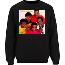 New Edition Long Sleeve T shirt; Tee Candy Girl Heartbreak Bell Biv Devoe Poison
