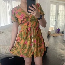 Farm Rio Guava Mini Dress Size XS