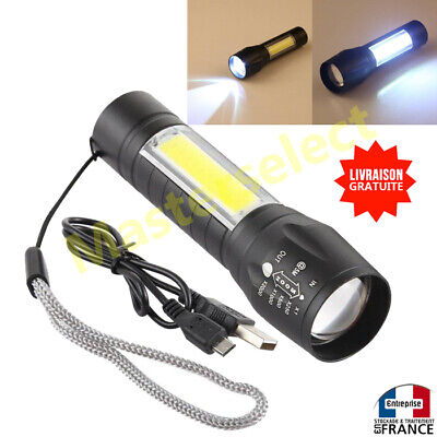 50Pc XPE-R3 DEL Lampe de Poche Clip Mini lampe de poche lampe-stylo Stylo Portable Torche Lampe