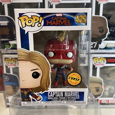 Funko Pop! Vinyl: Marvel Captain Marvel(Masked) (Chase