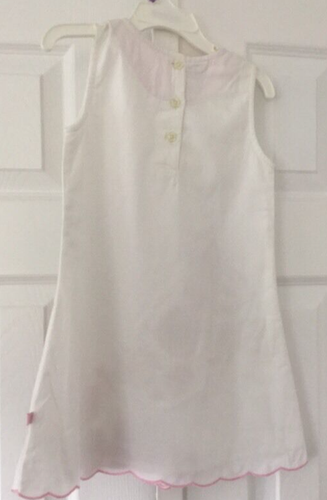 Osh Kosh Beautiful White/ Pink Dress Age 3 Years New With Tags - Picture 5 of 8