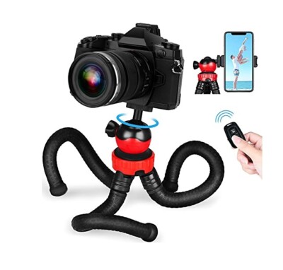 Cell Phone Tripod Stand GooFoto Flexible Tripod G1 for iPhone w
