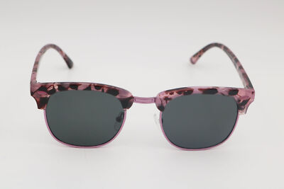Shady Rays Oakmont Pink Tortoise Browline Cl-48 Polarized Sunglasses  54-18-145